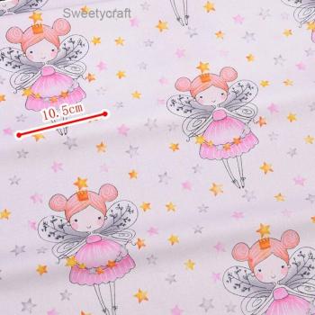 Dreamy Angel Girl Twill Fabric