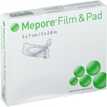 Mepore Schutzfilm oval 5x7cm 5 Stück