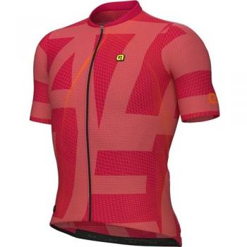 Maillot Alé PR.E Synergy L manga corta rojo