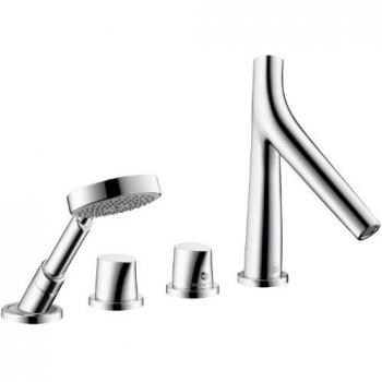 Miscelatore termostatico Axor Starck Organic, 4 fori, cromato