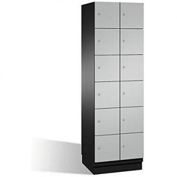 Armadietto a scomparti cambio con 12 compartimenti