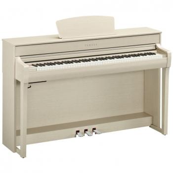 CLP‑735 WA Yamaha: Piano Digital con Acabado Blanco-Nogal