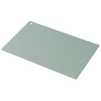 Sage Green HeatGuard Trivet – Rectangular Silicone Mat