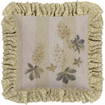 Chestnut Timber Grey‑Blue Sage 45x45 Fabric Cushion