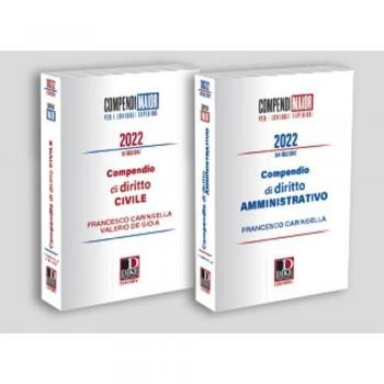 Kit compendi maior 2022: Compendio di diritto civile-Compendio di diritto amministrativo