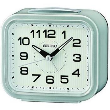 Seiko QuickWake Alarm Clock – Silver Edition