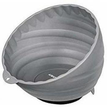 Bol magnétique en plastique gris diamètre 150 mm