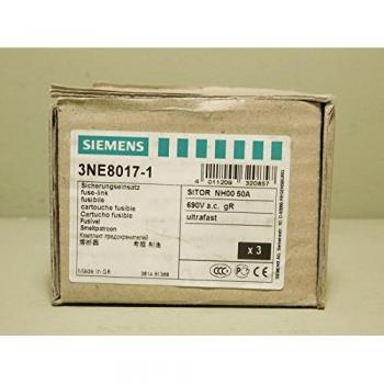 Sécurisateur Siemens BS88 50 A NH00 690 V C.A. – Trio