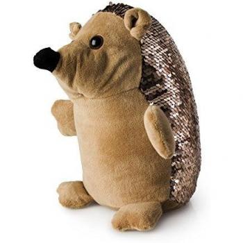 Sequined Two-Tone Hedgehog Door Stop
