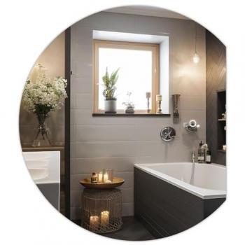 LED Transparent Mirror REA 80x70 YH-3355