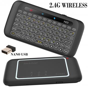 Wireless RGB Mini Keyboard and Touchpad Controller