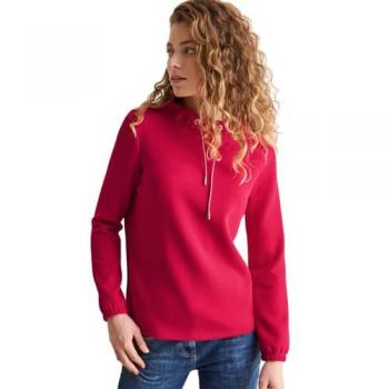 Cecil Langarmshirt, mit Funnelneck