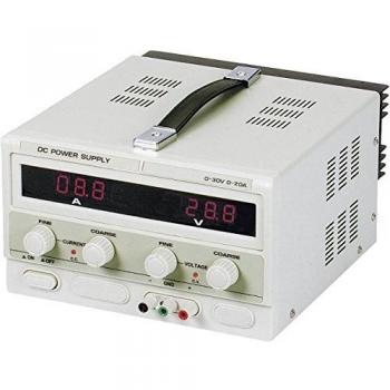 Velleman Laborelektronik: LABPS3020 – 0–30 V DC / 0–20 A, 1080 W, 1‑Port