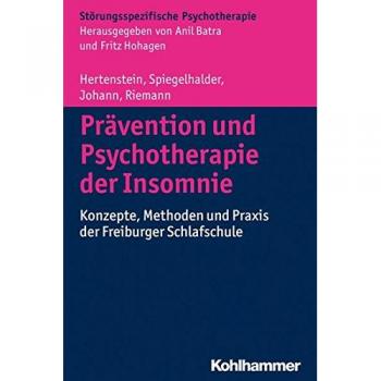 Prävention und Psychotherapie der Insomnie | Elisabeth Hertenstein (u. a.)