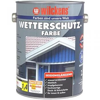 Wilckens Wetterschutzfarbe 2,5 l Silbergrau