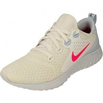 Nike WMNS Legend React Running Shoes Femme – Blanc/Blush Pink