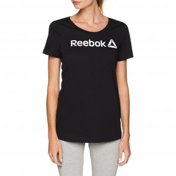 Reebok Damen T-Shirt Graphic Schwarz