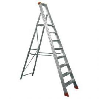 Scala alluminio step up profilo a u