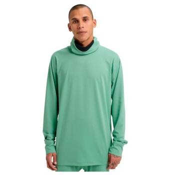 Burton Midweight Long-Sleeve Base Layer – Turquoise Green, Size Large