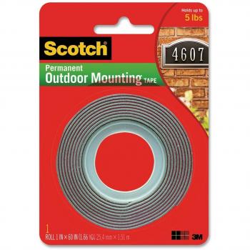 Scotch 1 Zoll (2,5 cm) × 60 Zoll (152,4 cm) Outdoor‑Klebeband – Scotch