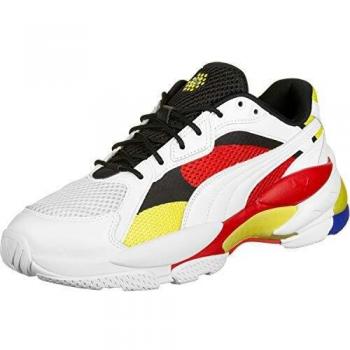 Puma LQD Cell Epsilon Herensneakers (Wit/Rood)