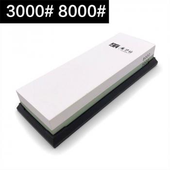 TAIDEA 3000/8000 – Pierre à affûter, Angle guidé, Diamant fixe, Anti‑glisse pour cuisine