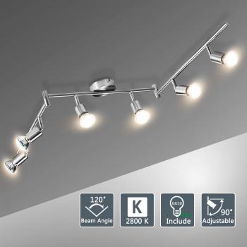 Brillantezza LED Bojim 6xGU10 – Camera e Salotto