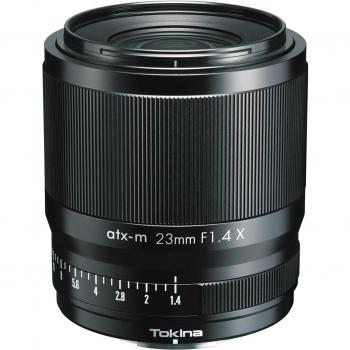 Tokina ATX‑M 23 mm f/1.4 Plus – Fujifilm X-Mount APS‑C/DX – Objektiv schwarz