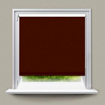 Verduisteringsrolgordijn Klemmfix bruin 70 x 150 cm