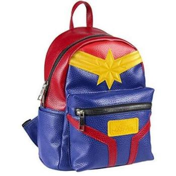 ARTESANIA CERDA Mochila Casual Moda Captain Marvel Azul