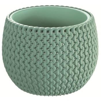 Vaso tondo Splofy in plastica saggio 11 cm