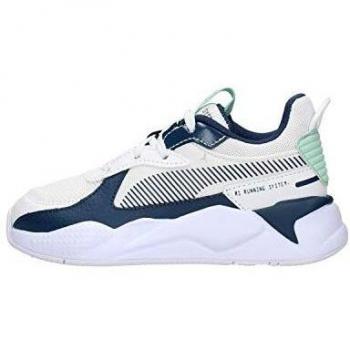 PUMA RS-X Joy PS Sneakers Bianco Blu Verde Acqua 372865-02 (37