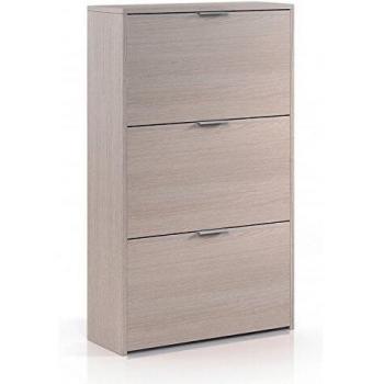 Door Shoe Organizer 113 x 60 x 22 cm in Oak