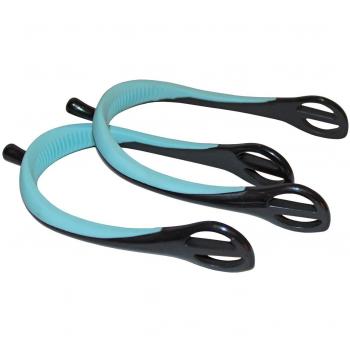 Royal Flexi Spur Set – 15 mm, Black & Light Blue