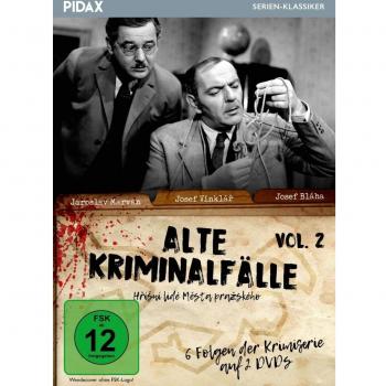Alte Kriminalfälle, Vol. 2 (Hrísní lidé mesta prazského) / Weitere 6 Folgen der erfolgreichen Krimiserie (Pidax Serien-Klassiker) [2 DVDs]