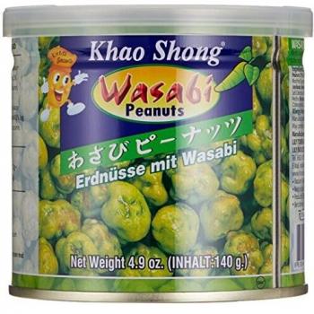 Khao Shong Erdnüsse im Wasabi-Mantel, 140 g