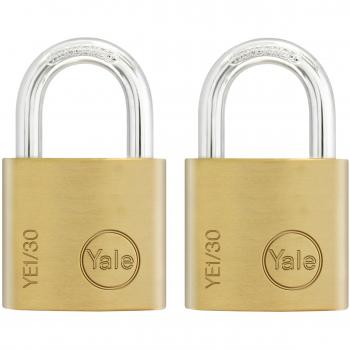 LuggageSecure 30 – Yale Brass Padlocks