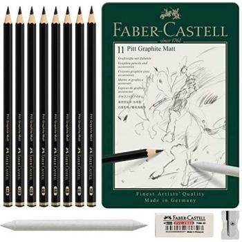 Faber-Castell Pitt Graphite Matt Pencils 11-Pack