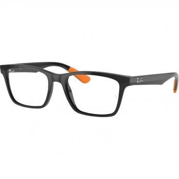 Ray-Ban RX7025 5417 Occhiali da vista Unisex Nero Trasparente Quadrati