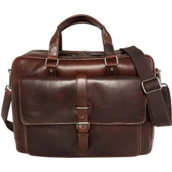 Leonhard Heyden Roma Laptopmappe 15 braun