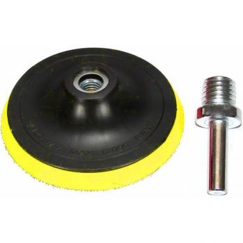Almohadilla de Seguridad Auto M14 con Placa Pulida y Mango Goma 8 mm