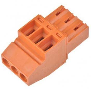 Borne de Conexión Weidmuller 12A Naranja