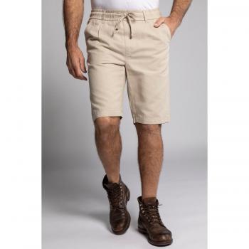 Shorts Basic Fit Uomo Beige Lino/Cotone Taglia L JP1880