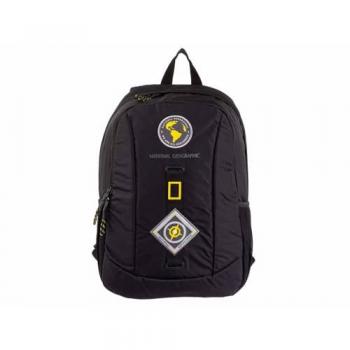 Cityrucksack NATIONAL GEOGRAPHIC New Explorer Gr. B, schwarz, viele Fächer
