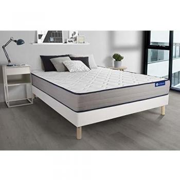 Actisom Matelas Latex et Mémoire de Forme 180x200 cm