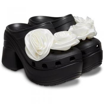 Sandale Crocs Siren Rosette Clog noir 41/42 femme