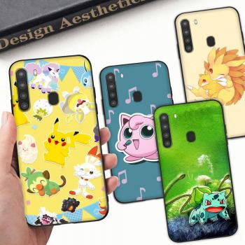 PK13 Stylish Pokemon Black Soft Case for OPPO Reno Devices