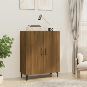 VidaXL Buffet en bois d'ingénierie chêne marron 70x34x90 cm