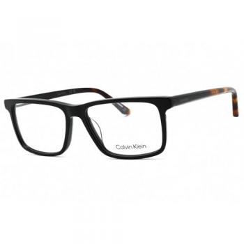 Calvin Klein CK22544 Acetate Square Eyewear – Black, 55 mm, Men’s Style