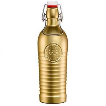 Bormioli Rocco Metallic Glass Bottle 42 oz
